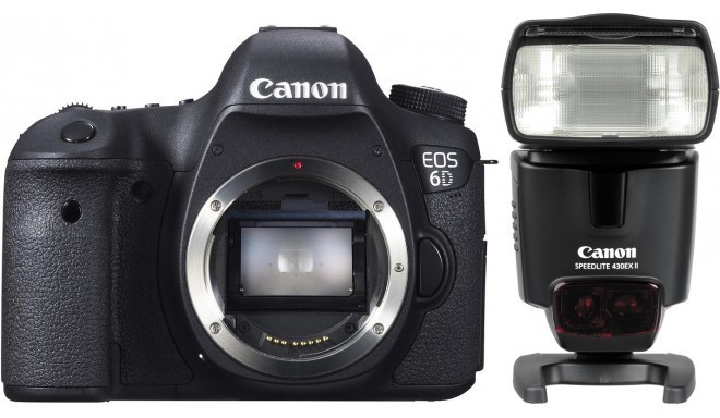 Canon EOS 6D  body + 430EX II