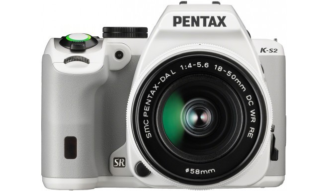 Pentax K-S2 + 18-50мм WR Kit, белый