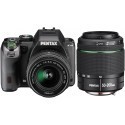 Pentax K-S2 + 18-50mm WR + 50-200mm WR Kit, black