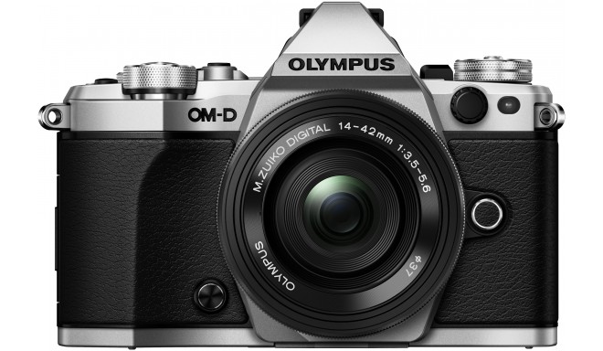 Olympus OM-D E-M5 Mark II + 14-42mm EZ Kit, silver