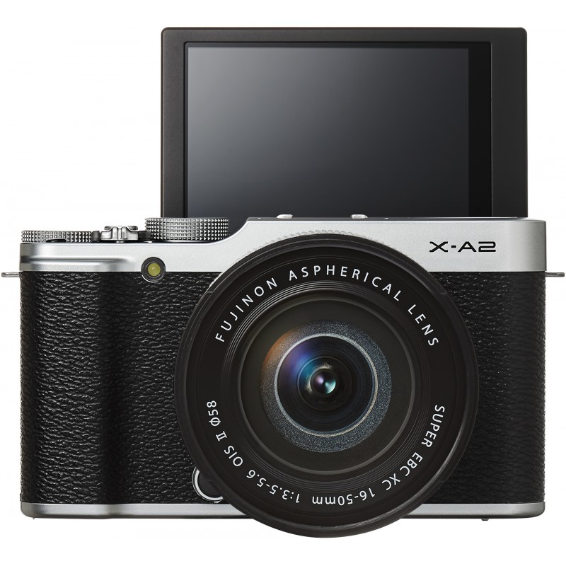 Fujifilm X-A2 16-50mm Kit, silver Mirrorless cameras Photopoint