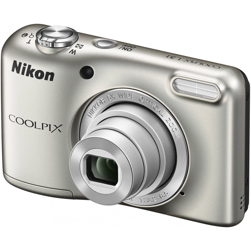 Nikon Coolpix L31, silver - Compact cameras - Nordic Digital