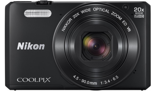 Nikon Coolpix S7000, black