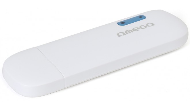 Omega USB 3G+WiFi модем OWLHM2W, белый