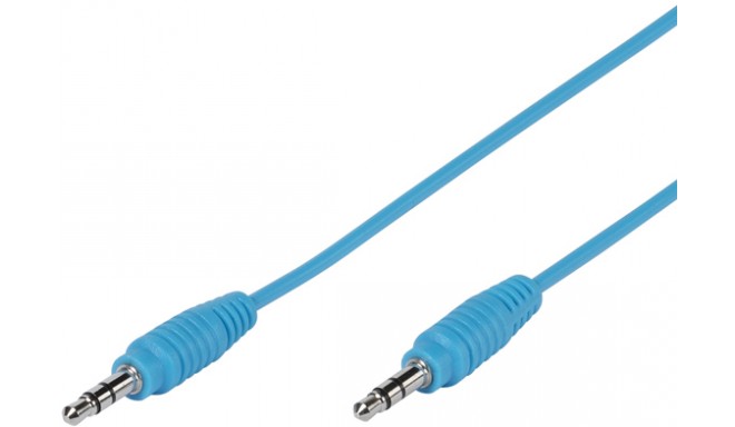 Vivanco кабель 3.5мм - 3.5мм 1м, синий (35812)