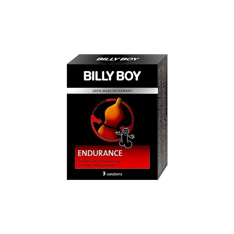 heks Thespian Anders Billy Boy condom Fun Endurance 3pcs - Condoms - Nordic Digital