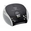 Lenco radio-CD player SCD-27 BK, black/silver