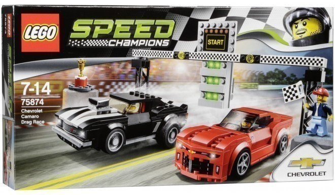 LEGO Speed Champions mänguklotsid Chevrolet Camaro Drag Race (75874)