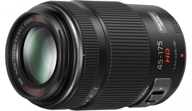 Panasonic Lumix G X Vario PZ 45-175мм f/4.0-5.6 ASPH POWER O.I.S, черный