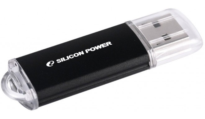 Silicon Power mälupulk 8GB Ultima II i-Series, must