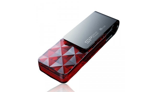 Silicon Power mälupulk 4GB Ultima U30, punane