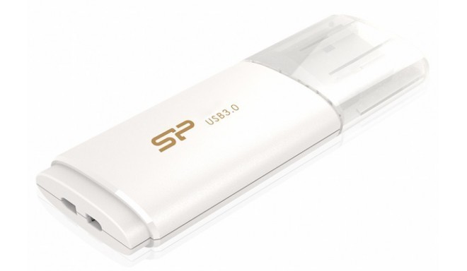 Silicon Power zibatmiņa 16GB Blaze B06 USB 3.0, balta