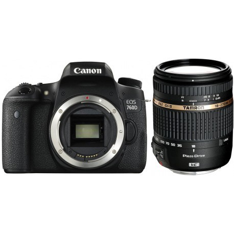 Canon EOS 760D + Tamron 18-270mm VC PZD