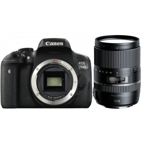 Canon EOS 750D + Tamron 16-300mm VC PZD