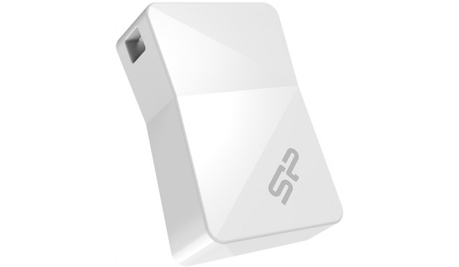 Silicon Power флэшка 16GB Touch T08, белая
