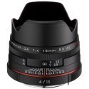 HD Pentax DA 15mm f/4 ED AL Limited lens, black (no package)