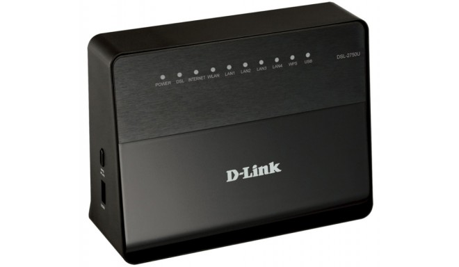 D-Link wireless router DSL-2750U/RA