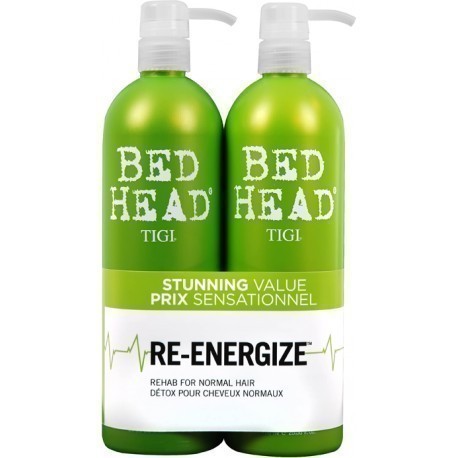 Tigi Bed Head Re-Energize šampoon + palsam 2x750ml