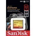 Sandisk memory card CF 64GB Extreme 120MB/s