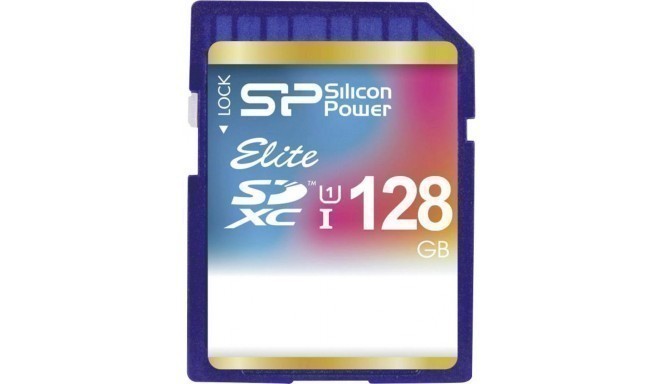 Silicon Power mälukaart SDXC 128GB Elite