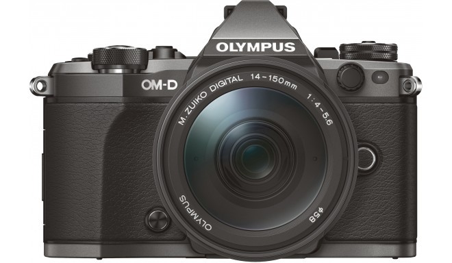 Olympus OM-D E-M5 Mark II Limited Edition Titanium + 14-150mm komplekts