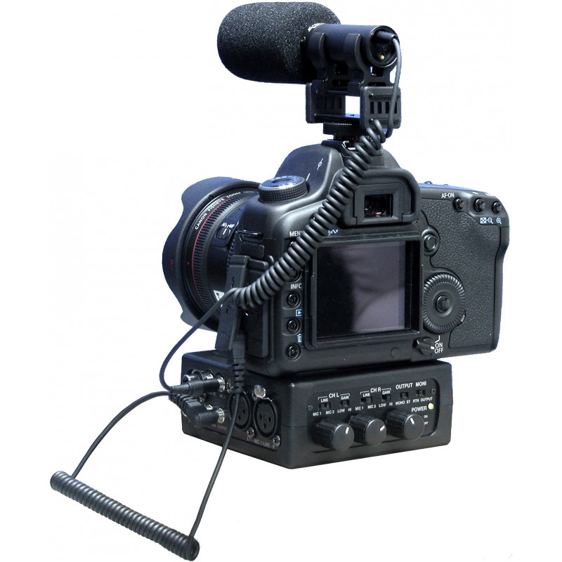 Azden portable mixer FMXDSLR Portable mixers Photopoint
