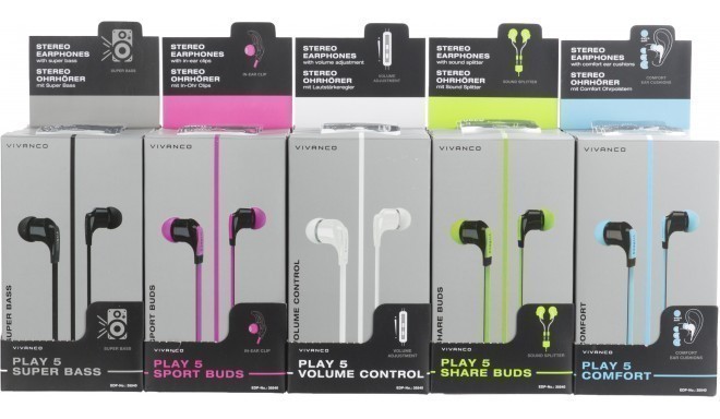 Vivanco headphones Play 5 (35540)