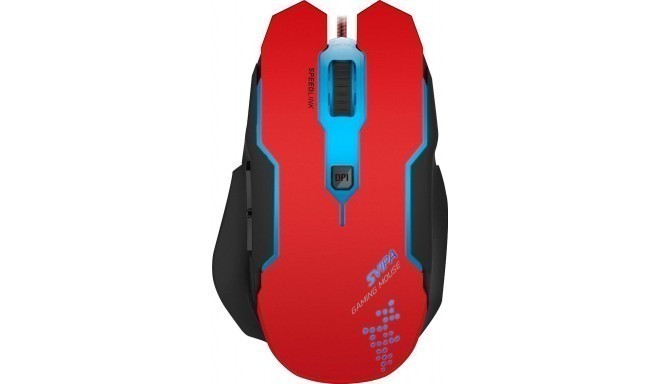 Speedlink mouse Svipa, red/black (SL-680000-BKRD)
