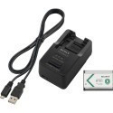 Sony battery and charger kit (NP-BX1 + BC-TRX)