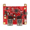 DELOCK HUB RASPBERRY PI USB MICRO-B FEMALE / USB PIN HEADER > 4 X USB TYPE A FEMALE