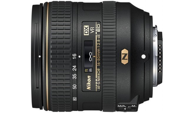 Nikon AF-S DX Nikkor 16-80мм f/2.8-4.0E ED VR объектив