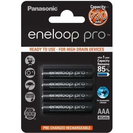 Panasonic eneloop akumulators pro AAA 930 4BP