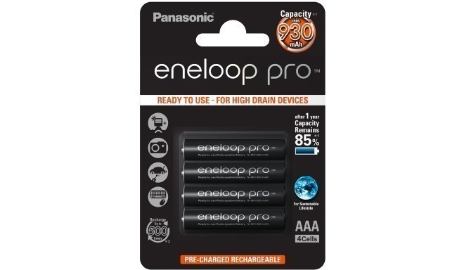 Panasonic eneloop akumulators pro AAA 930 4BP