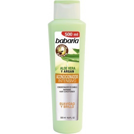 Babaria kondicionieris Aloe Vera & Argan Oil Intensive 500ml