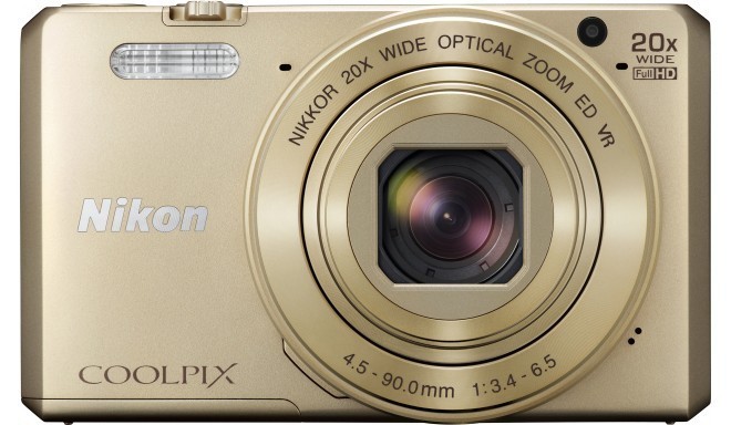 Nikon Coolpix S7000, zelta