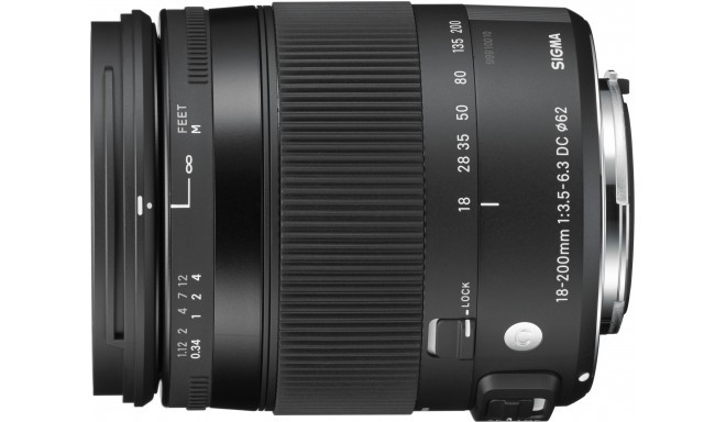 Sigma 18-200мм f/3.5-6.3 DC OS HSM Contemporary объектив для Nikon
