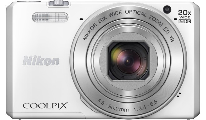 Nikon Coolpix S7000, белый