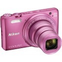 Nikon Coolpix S7000, roosa