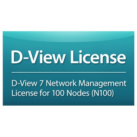 D-LINK DV-700-N100-LIC, License for D-View 7.0. | D-Link | 0 month(s)