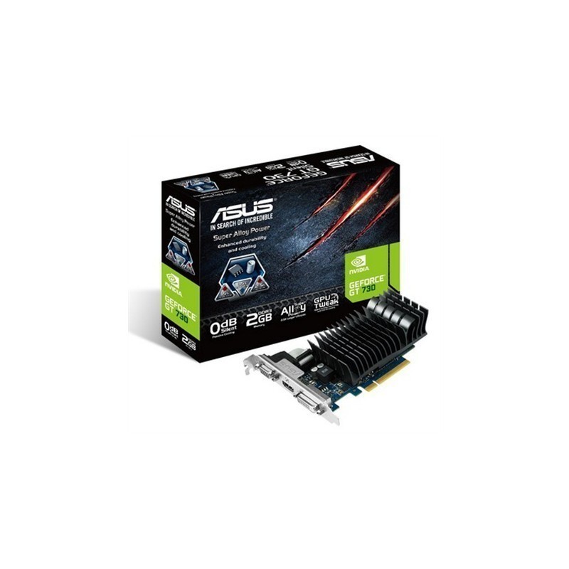 Asus graphics card GT730-SL-2GD3-BRK NVIDIA 2GB GeForce - VGA cards ...