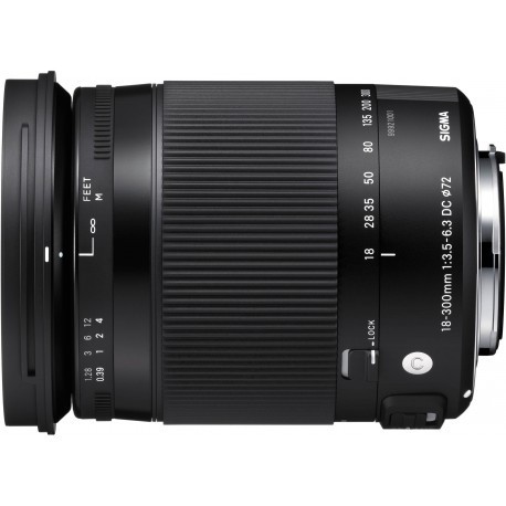 Sigma 18-300mm f/3.5-6.3 DC Macro HSM Contemporary objektiiv Sonyle