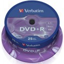 DVD+R Verbatim 4,7GB 16x Cake 25 шт