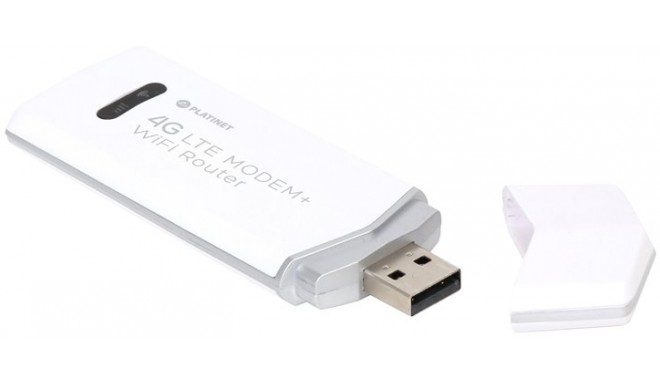 Platinet USB 4G + Wi-Fi modem, valge (42971)