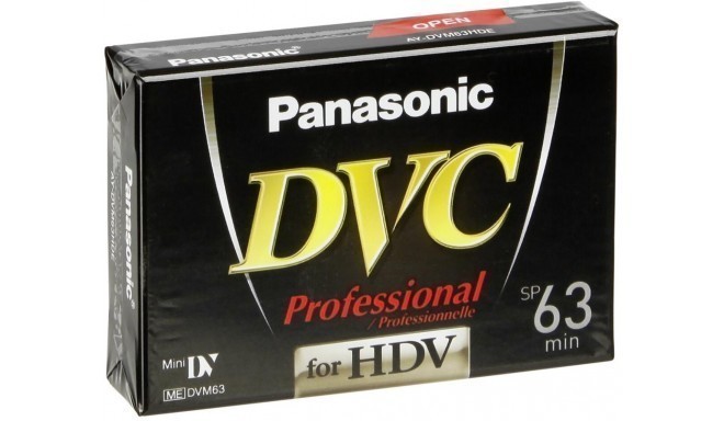 Panasonic kassett DVM 63 HD