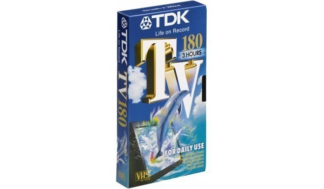 TDK кассета E-180 TV