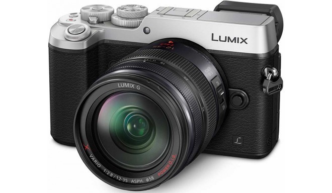 Panasonic Lumix DMC-GX8 + 12-35mm komplekts, sudrabots