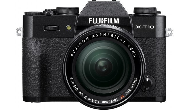 Fujifilm X-T10 + 18-55мм Kit, черный