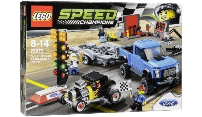 LEGO Speed Champions 75875  Ford F-150 Raptor & Ford Model A HR