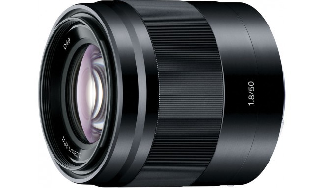 Sony E 50мм f/1.8 OSS, черный