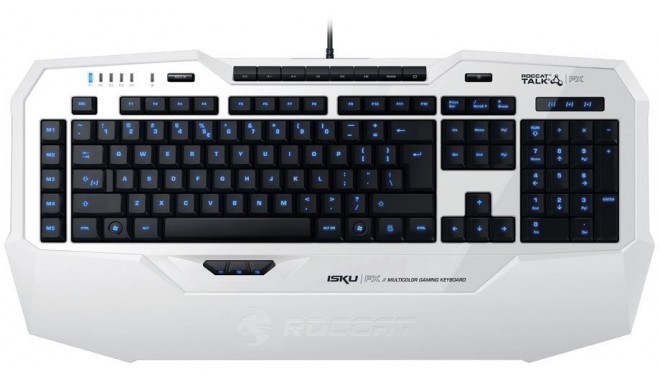 Roccat keyboard Isku FX Nordic, white (ROC-12-924)